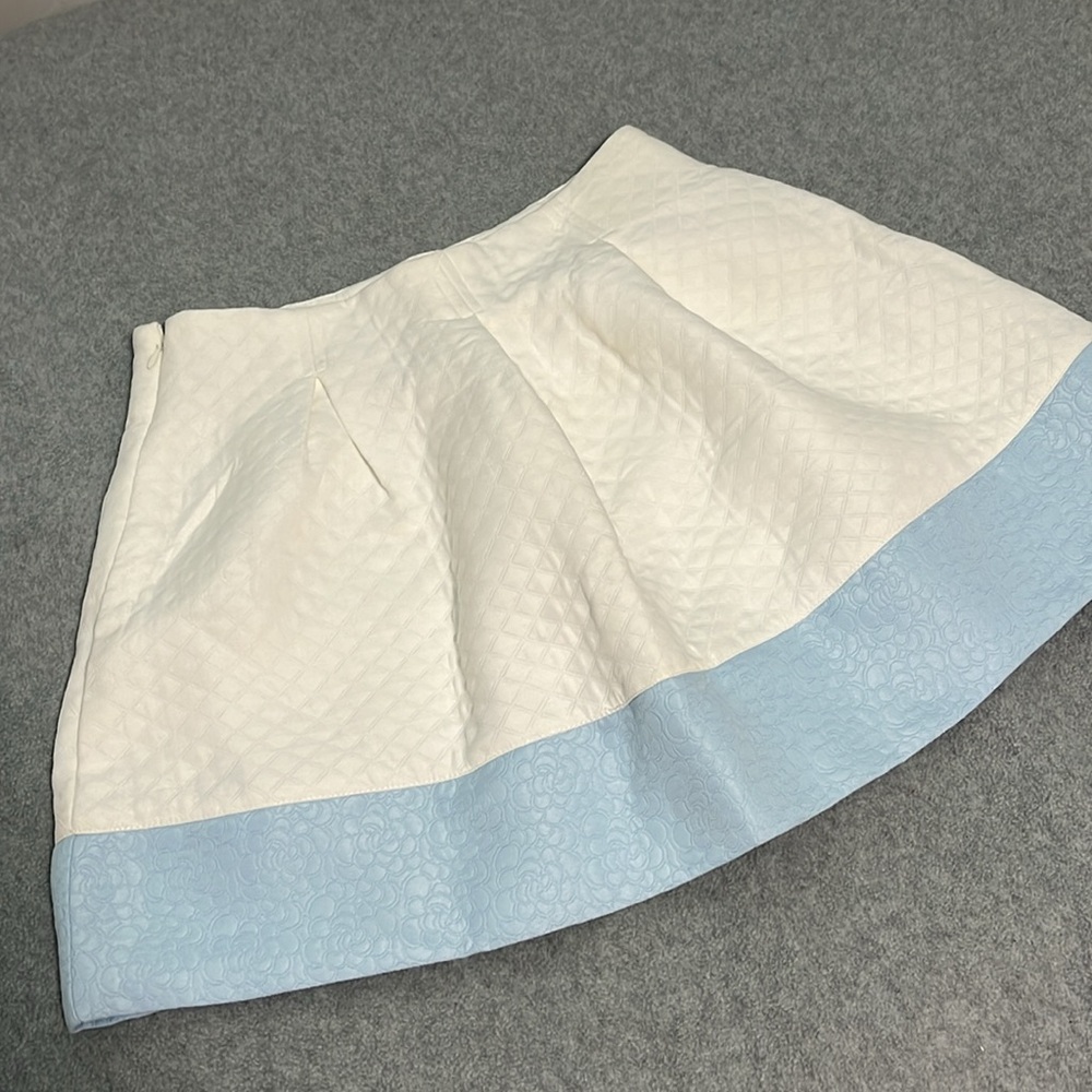Kawaii Coquette Mini Skirt Set Small Pleated Preppy Korean - Picture 9 of 12